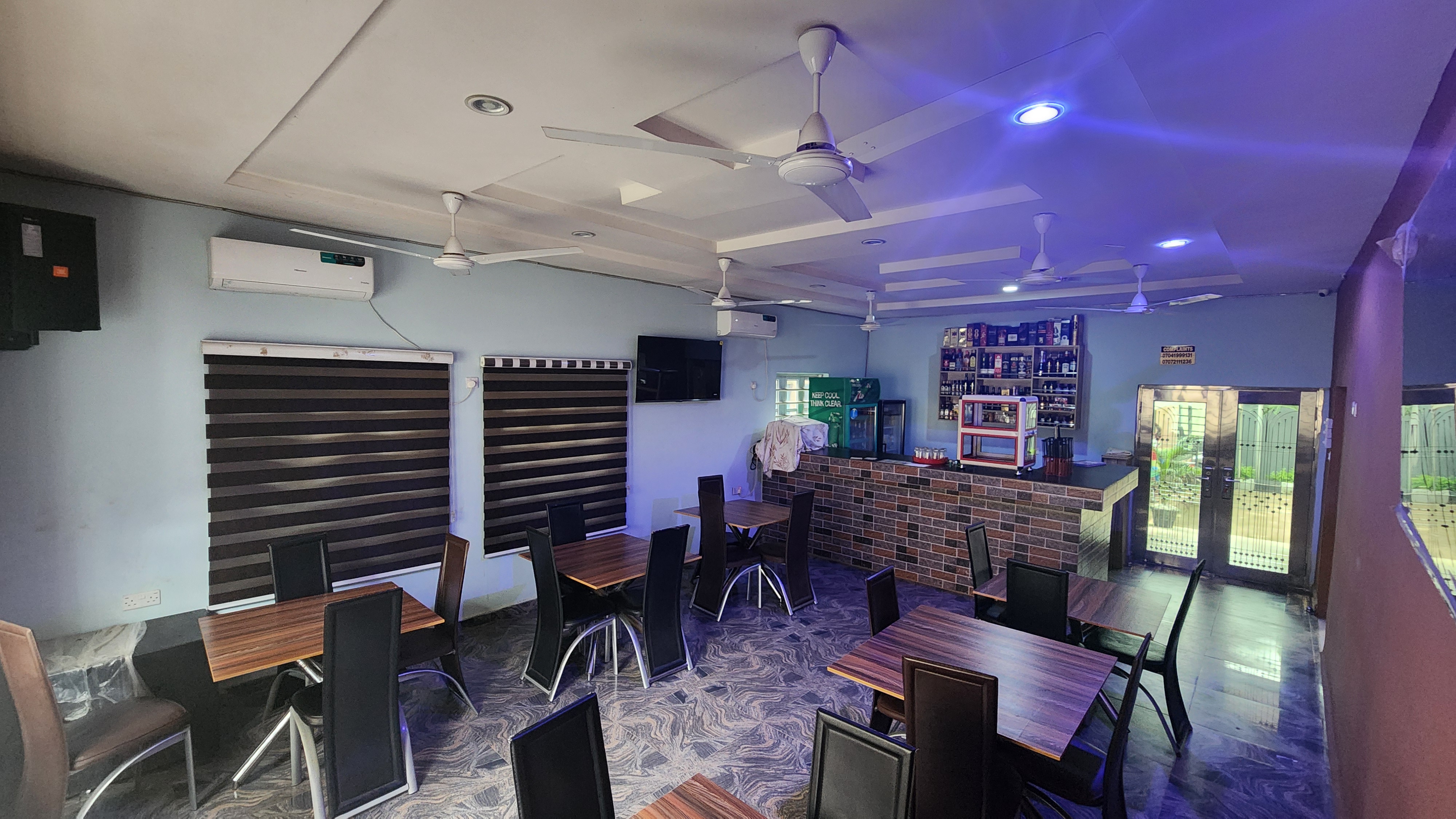 On-site lounge and bar